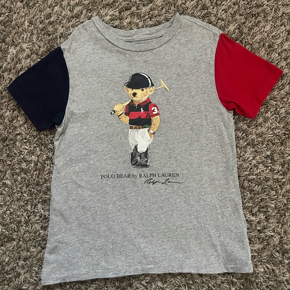 Boys Polo Bear Ralph Lauren T-Shirt